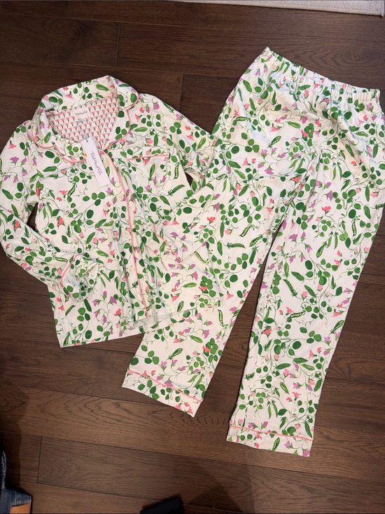 BedHead Other - Bedhead PJs Long Sleeve Classic PJ Set in Peas in a Pod Size Small NWT C48-012